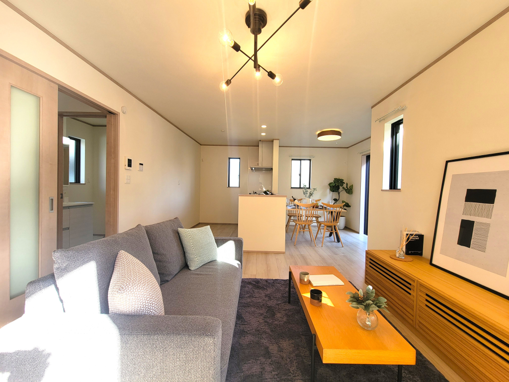 ☆明るさ。風通し。開放感に満たされる☆家族が集まるリビングで大事な要素