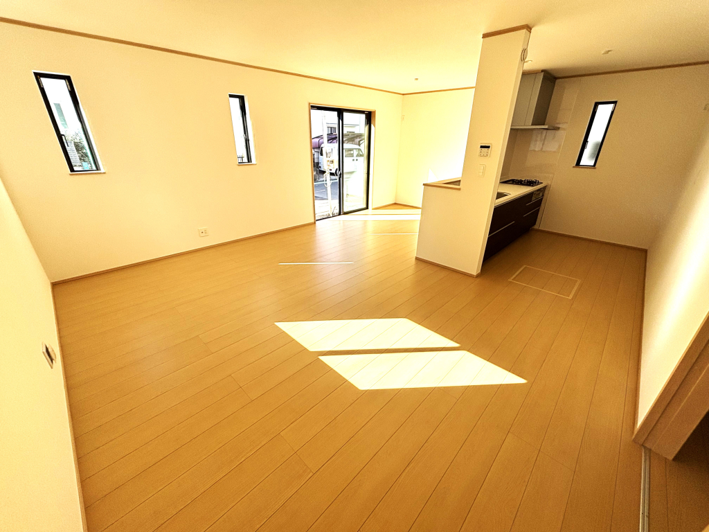 ☆明るさ。風通し。開放感に満たされる　☆☆ 家族が集まるリビングで大事な要素