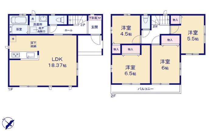 B号棟　４，３９０万円