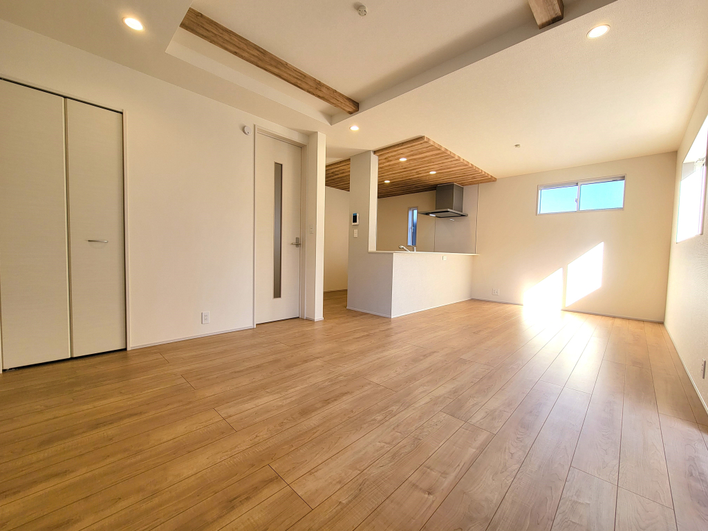 ☆大空間リビングは家族のオアシスへ☆ 毎日家族が笑顔で生活する空間であるリビング。