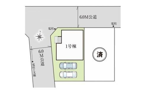 陽当たり抜群の全２棟