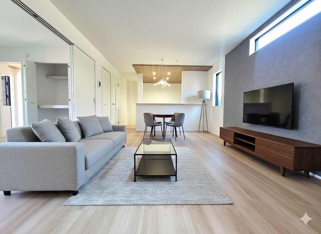 ☆　リビングは家族のオアシスへ　☆☆ 毎日家族が笑顔で生活する空間であるリビング。