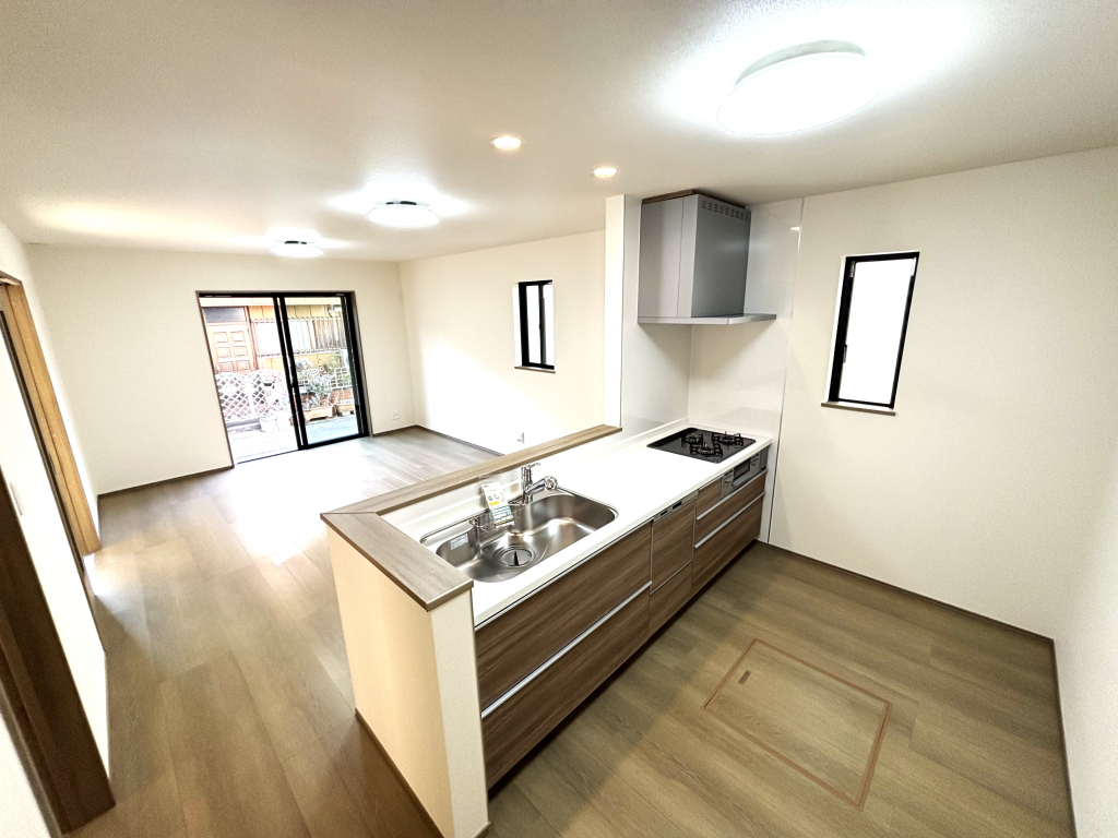 ☆カウンターキッチン　☆☆ 朝はご主人様と談笑する。カウンターキッチンだからこそ可能な日常