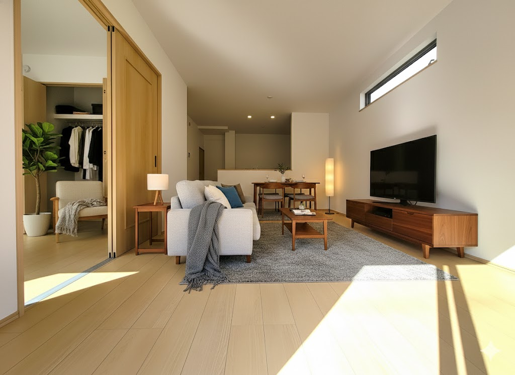 ☆ リビングは家族のオアシスへ ☆☆ 毎日家族が笑顔で生活する空間であるリビング。