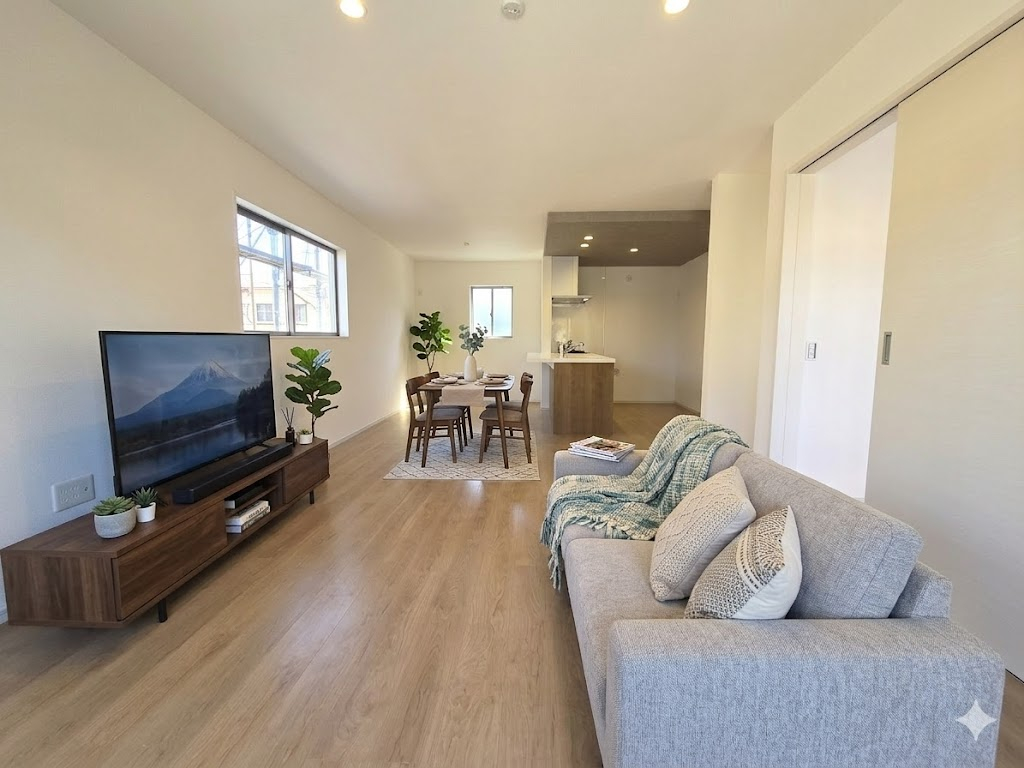 ☆☆　明るさ。風通し。開放感に満たされる　☆☆ 家族が集まるリビングで大事な要素