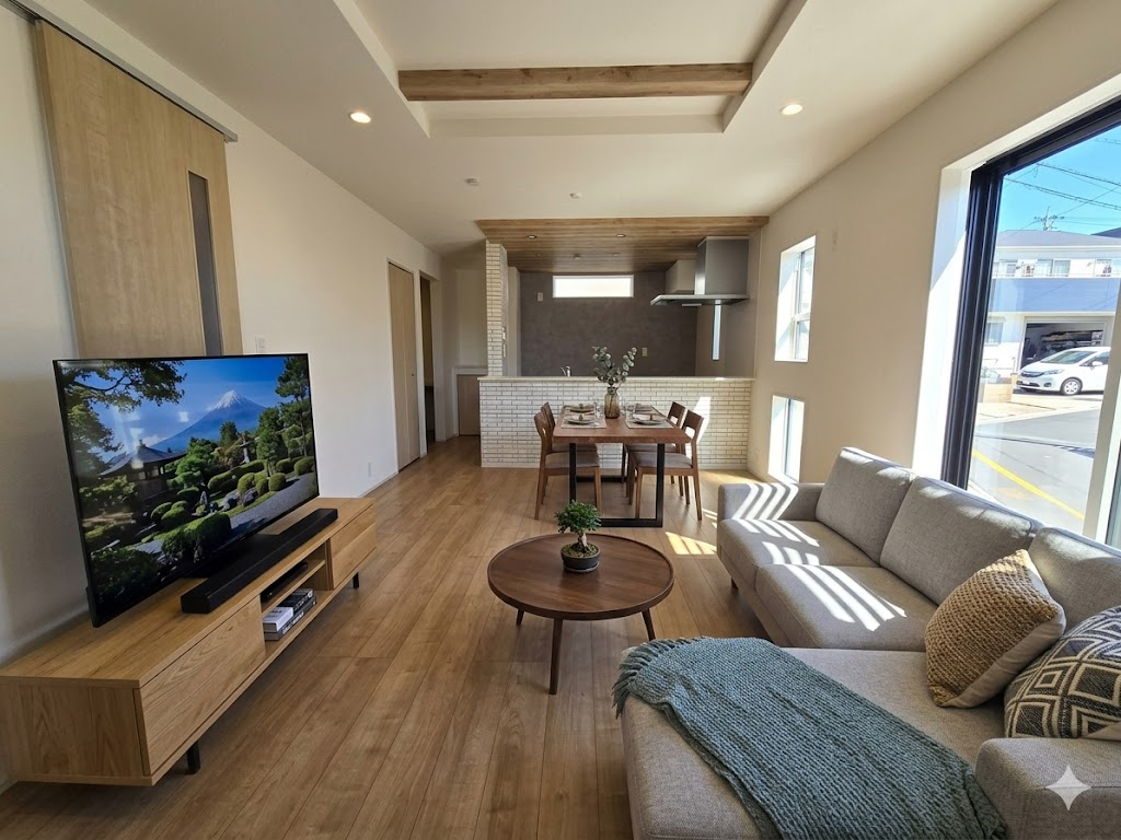 ☆明るさ。風通し。開放感に満たされる　☆☆ 家族が集まるリビングで大事な要素