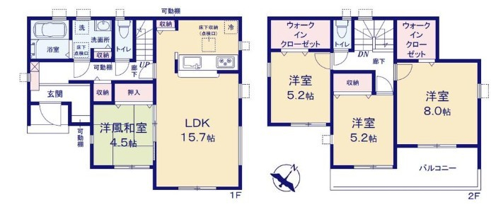 １号棟　３，２８０万円
