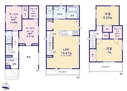 B号棟　５，４９０万円