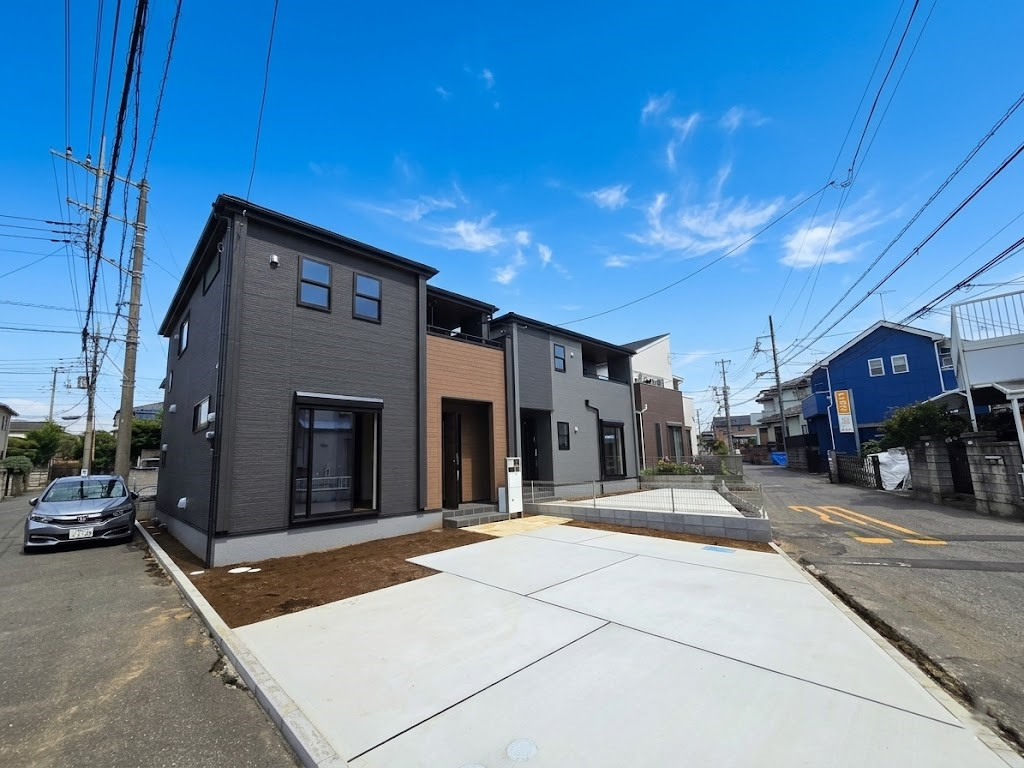 上質感あふれる外観デザインと開放感ある敷地が魅力。