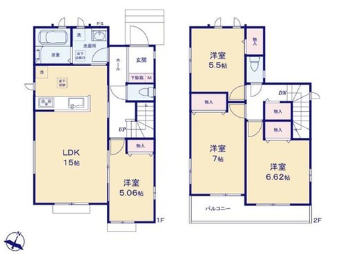 Ｅ号棟　４，２９０万円