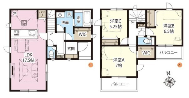 ２号棟　３，２８０万円