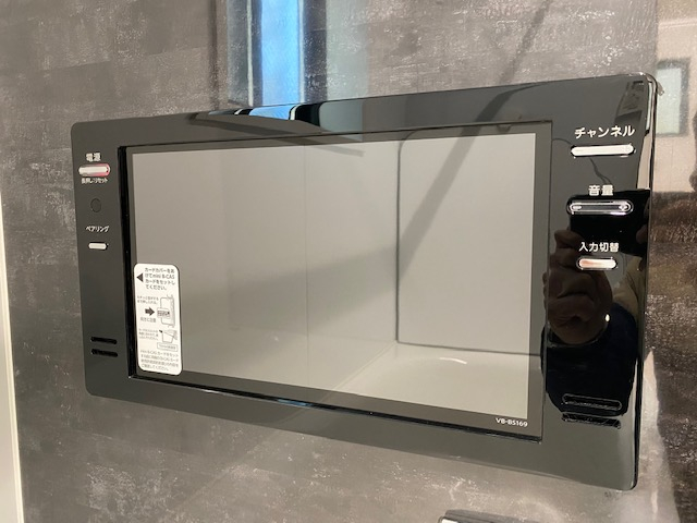 浴室にテレビ設置
