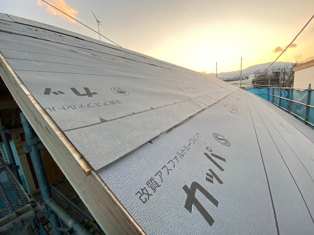 屋根野地板・ルーフィング材