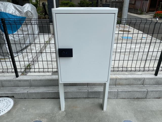 留守でも便利な宅配ボックス備付