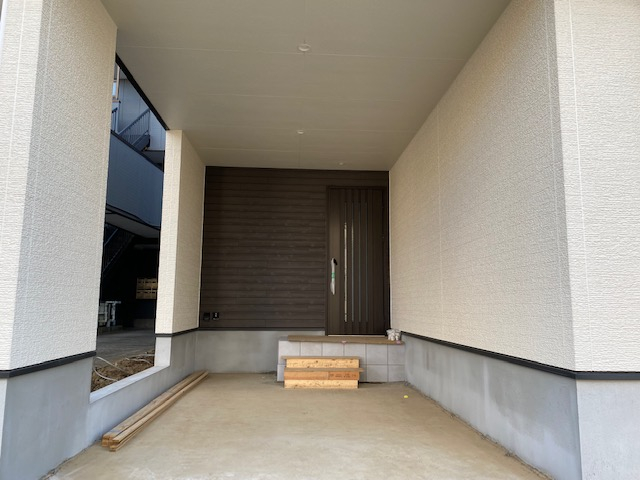 雨の日も安心ビルトイン車庫