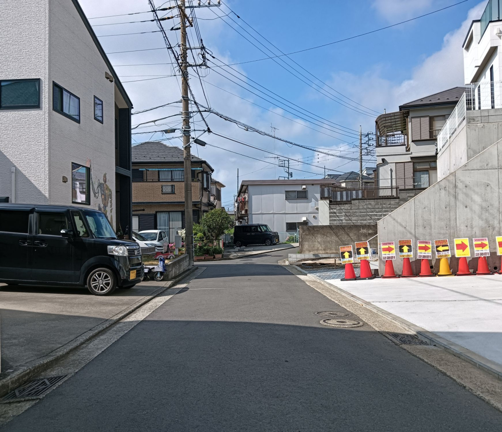 【前面道路】