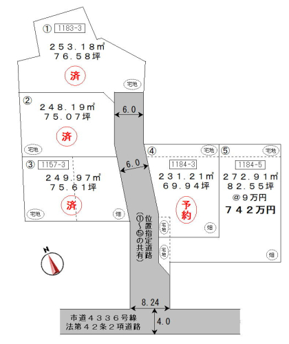 区画図