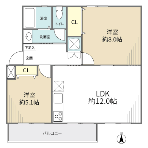 【間取り図】
