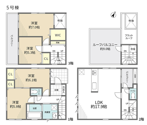 5号棟間取り図