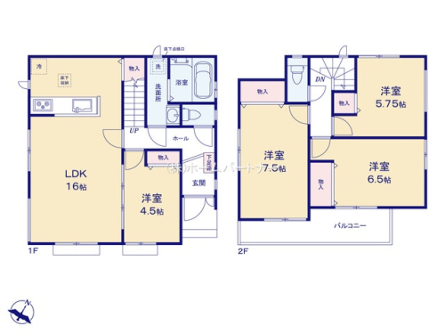 D号棟　３，１９０万円