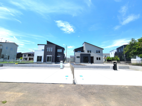 ☆威風堂々としたお住まい☆ せっかく家を持つなら拘りたい家の外観。毎日帰ってくるから、求めたい安心感
