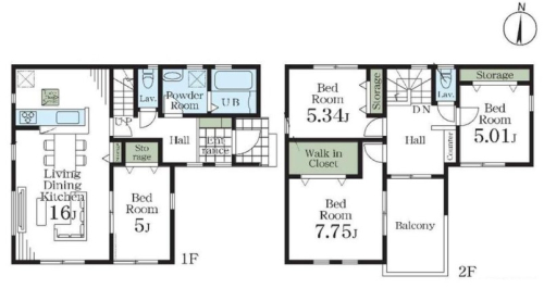 １号棟　４，２８０万円