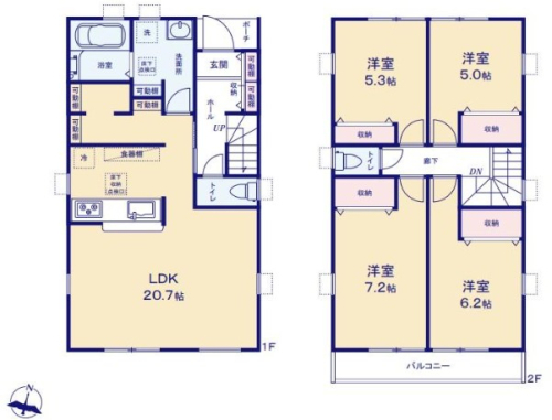 ２号棟　２，９８０万円