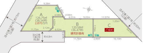 区画図