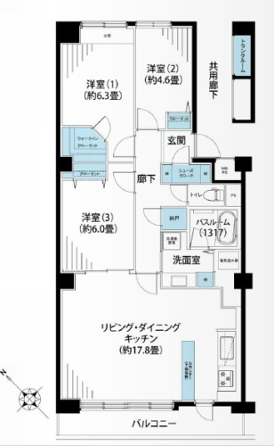 【間取図】